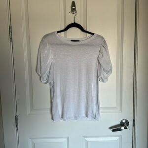Laundry by Shelly Siegel T-shirt, white size medium